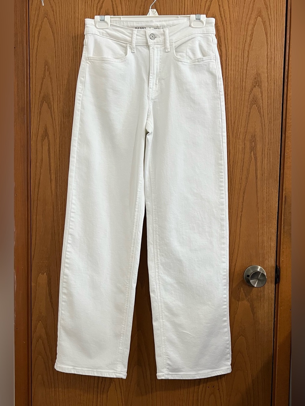 Old Navy White High-Rise Wow Wide Leg Jeans - NWOT
